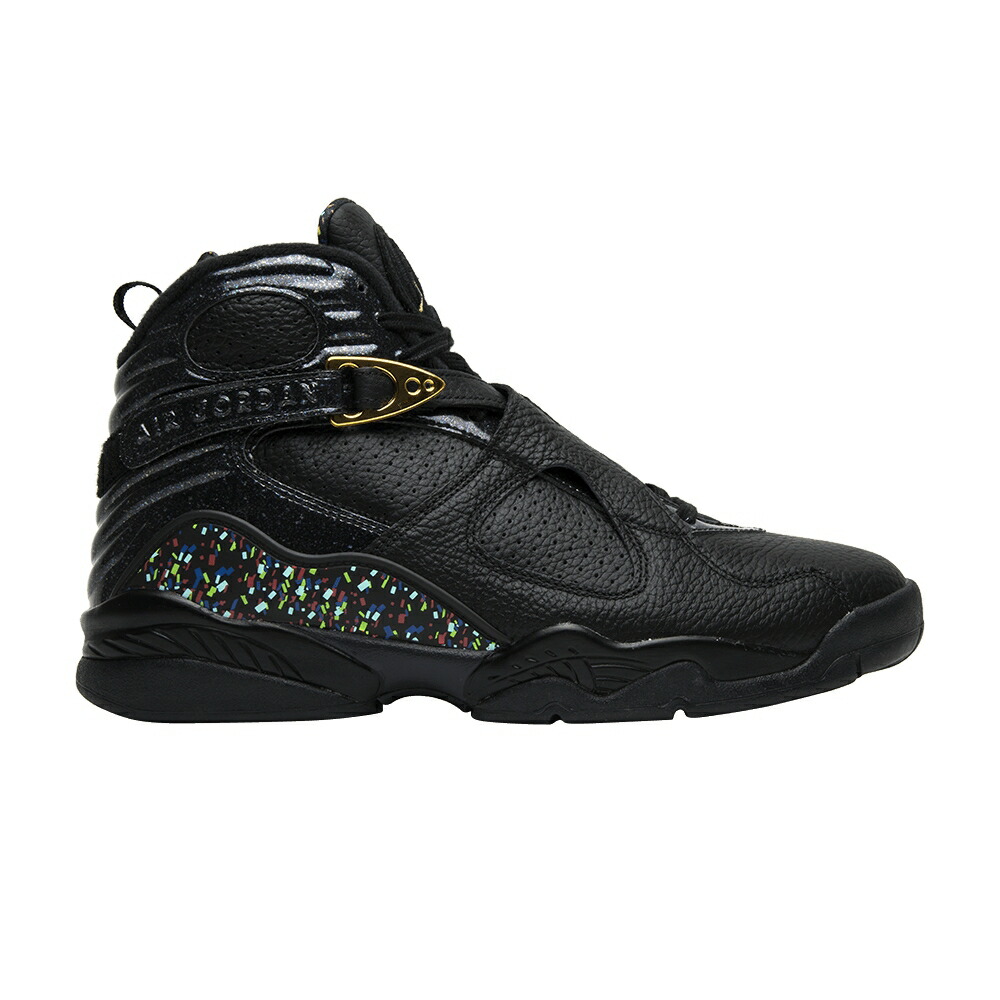 ナイキ 黒色 ブラック ゴールド エアジョーダン C&C 'CONFETTI' スニーカー メンズ AIR JORDAN AIR JORDAN 8 RETRO / BLACK METALLIC GOLD 64,295円