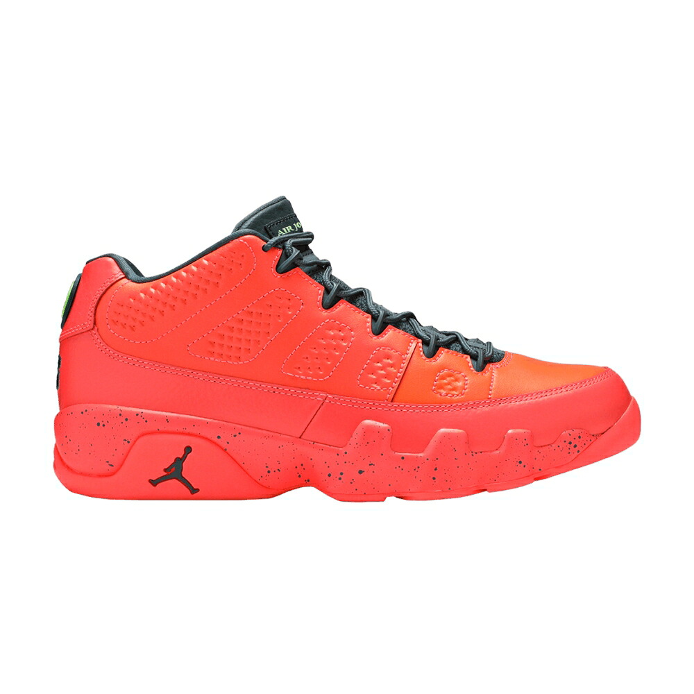 ナイキ 緑 グリーン エアジョーダン 'BRIGHT MANGO' スニーカー メンズ AIR JORDAN AIR JORDAN 9 LOW / BRIGHT MANGO HASTA GHOST GREEN