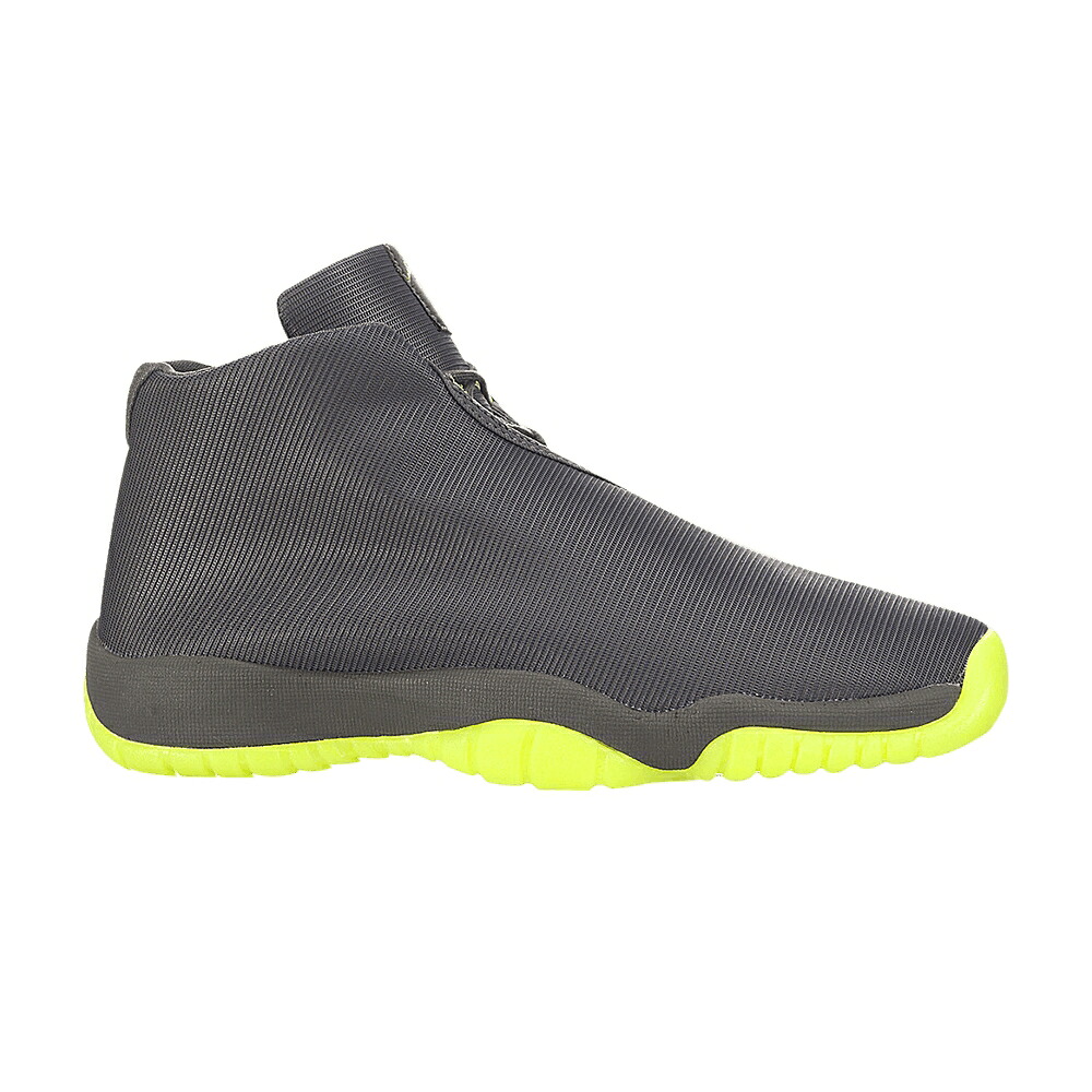 ナイキ 灰色 グレー エアジョーダン スニーカー メンズ AIR JORDAN AIR JORDAN FUTURE BG / DARK GREY DARK GREY VOLT