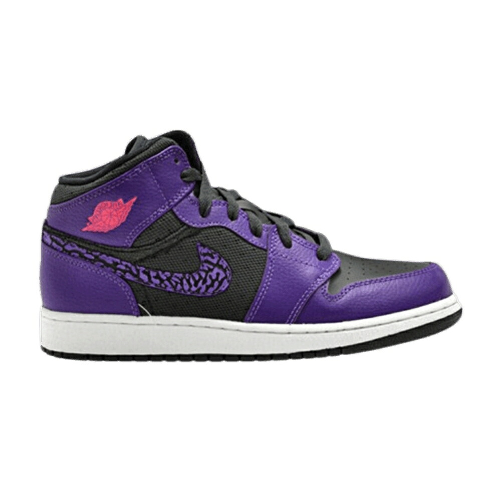 ナイキ ファット クラブ 紫 パープル エアジョーダン 'ANTHRACITE' スニーカー メンズ AIR JORDAN AIR JORDAN 1 PHAT / ANTHRACITE CLUB PURPLE SPARK