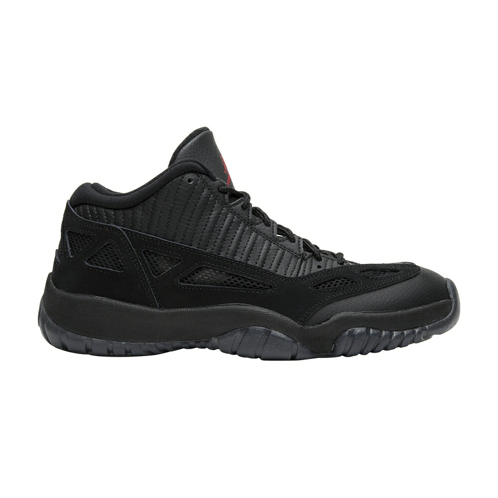 ナイキ 黒いこと 黒いこと 赤 赤いこと エアジョーダン \u0027REFEREE\u0027 スニーカー メンズ AIR JORDAN AIR JORDAN 11 IE LOW / BLACK TRUE RED