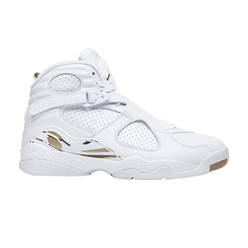 ナイキ 白色 ホワイト ゴールド 赤 レッド エアジョーダン 'WHITE' スニーカー メンズ AIR JORDAN OVO X AIR JORDAN 8 RETRO / WHITE METALLIC GOLD VARSITY RED