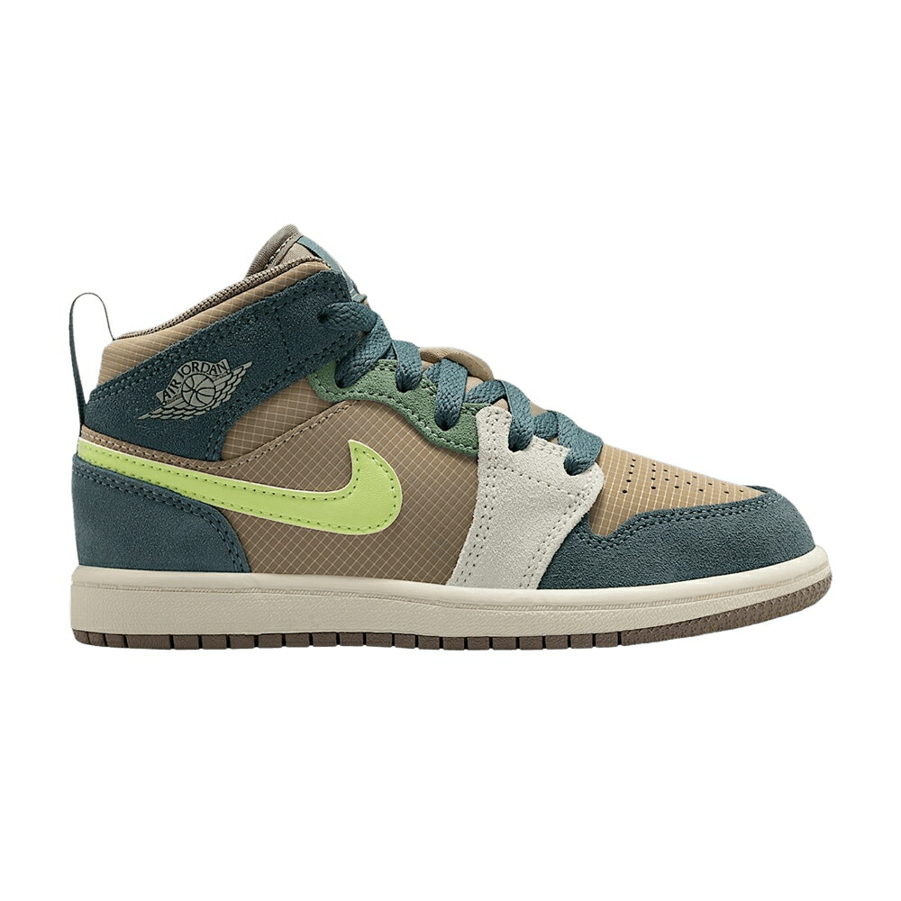 ナイキ ミッド オリーブ カーキ 薄墨色 薄墨色 エアジョーダン \u0027KHAKI GREY\u0027 お坊っちゃん キッズ AIR JORDAN AIR JORDAN 1 MID SE なおなお書き HASTA OLIVE / KHAKI HASTA OLIVE GREY LIGHT もの言う花 マタニティ スニーカー