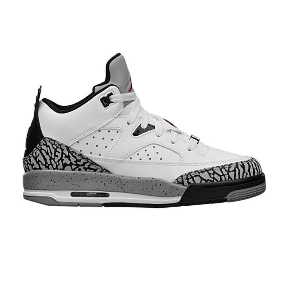 ナイキ 白色 ホワイト 赤 レッド 黒色 ブラック 灰色 グレー エアジョーダン ジュニア キッズ AIR JORDAN AIR JORDAN SON OF MARS GS / WHITE GYM RED BLACK GREY ベビー マタニティ スニーカー