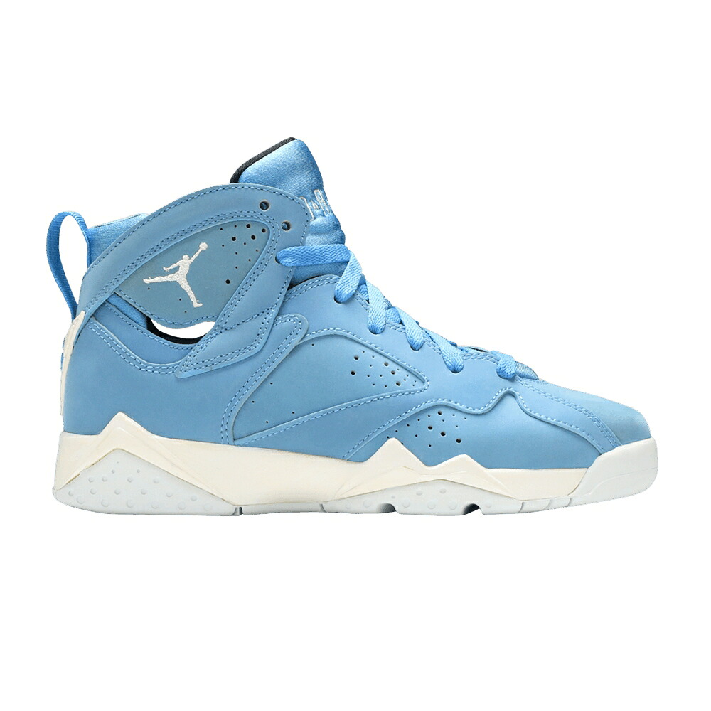 ナイキ 青色 ブルー 白色 ホワイト 黒色 ブラック エアジョーダン 'PANTONE' ジュニア キッズ AIR JORDAN AIR JORDAN 7 RETRO GS / UNIVERSITY BLUE WHITE BLACK ベビー マタニティ スニーカー