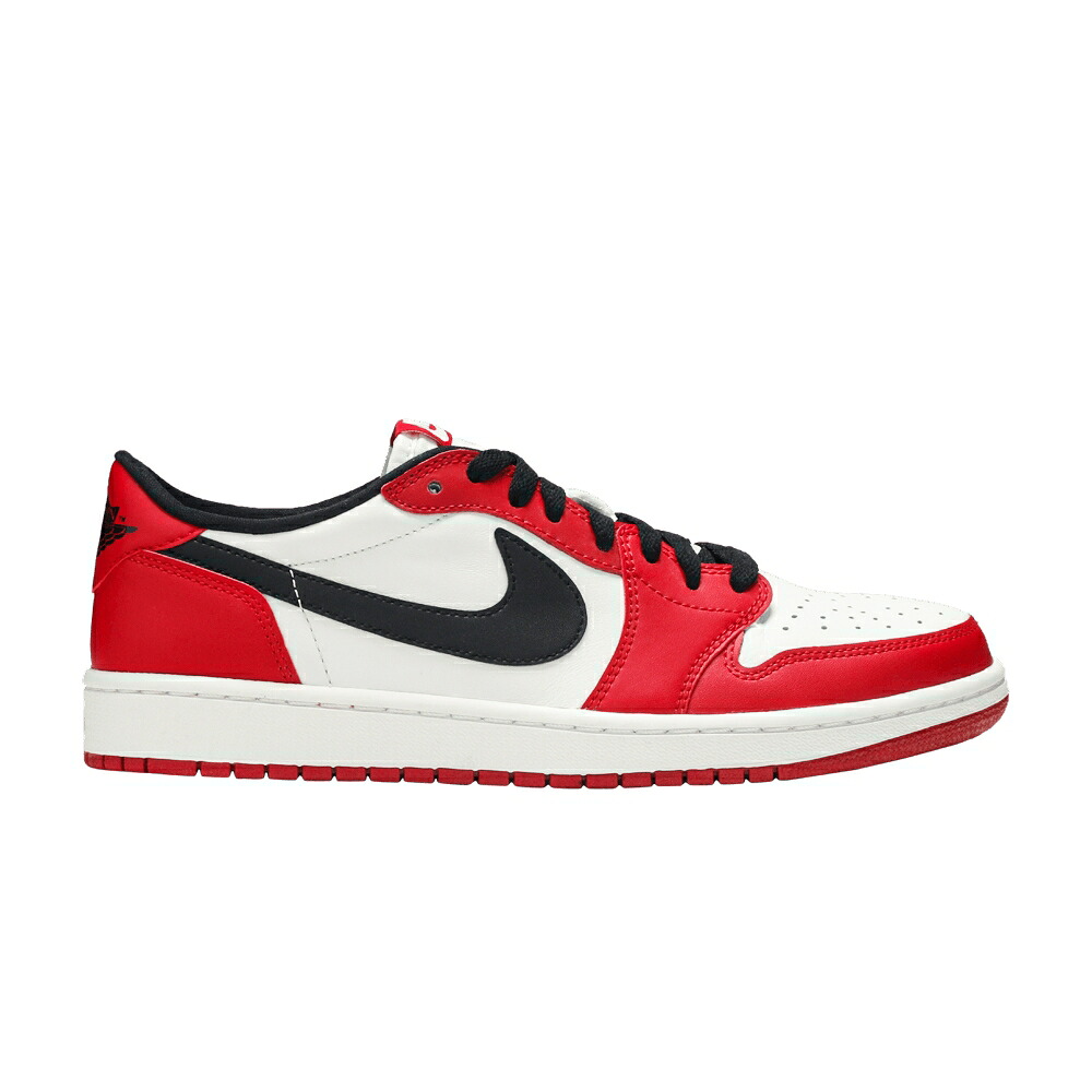ナイキ 赤 レッド 黒色 ブラック 白色 ホワイト エアジョーダン 'CHICAGO' スニーカー メンズ AIR JORDAN AIR JORDAN 1 RETRO LOW OG 2016 / VARSITY RED BLACK WHITE