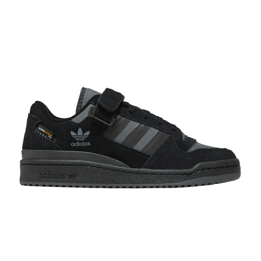 アディダス フォーラム コア 黒色 ブラック 灰色 グレー 銀色 シルバー BLACK GREY スニーカー メンズ ADIDAS FORUM LOW / CORE BLACK GREY SIX SILVER