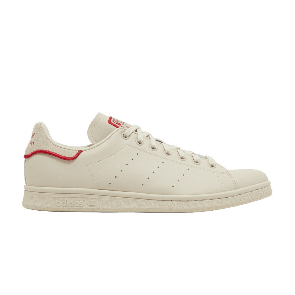アディダス 赤 赤いこと 姿勢為損ない \u0027ALUMINIUM RED\u0027 スニーカー メンズ ADIDAS STAN SMITH COLLEGIATE / ALUMINIUM COLLEGIATE RED