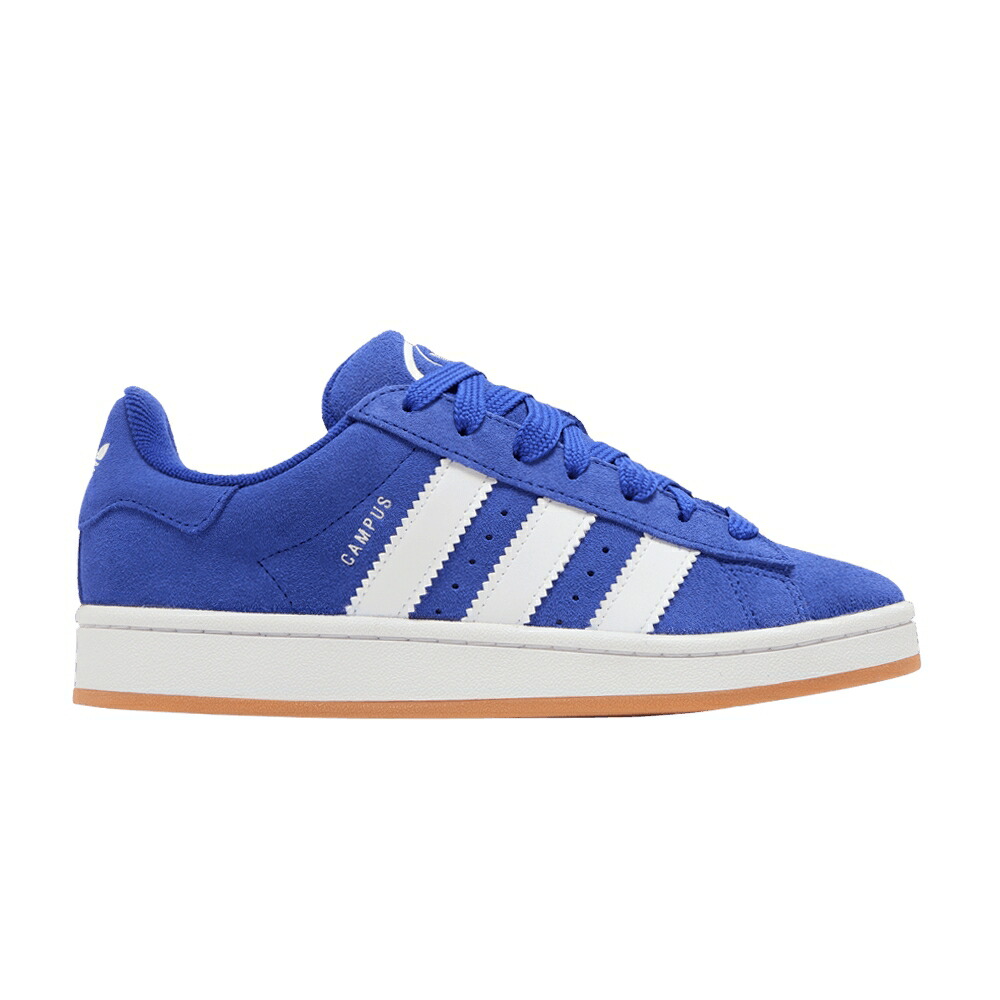 アディダス キャンパス 青色 ブルー 白色 ホワイト EMI GUM スニーカー メンズ ADIDAS CAMPUS 00S J LUCID BLUE WHITE / SEMI LUCID BLUE CLOUD WHITE GUM