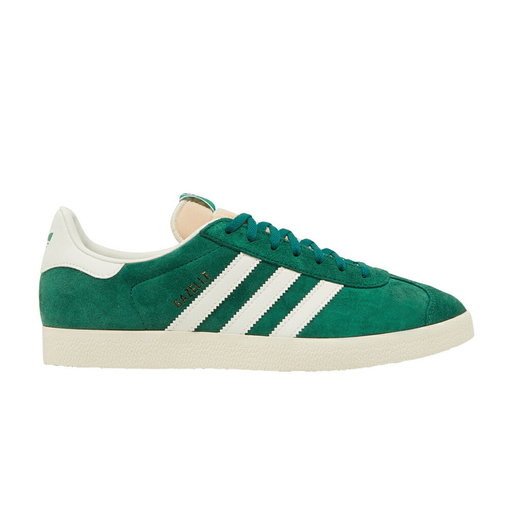 アディダス ガゼル 緑 緑であること 白いこと 白いこと \u0027FADED ARCHIVE\u0027 スニーカー メンズ ADIDAS GAZELLE / DARK GREEN OFF WHITE CLEAR WHITE メンズ靴-スニーカー