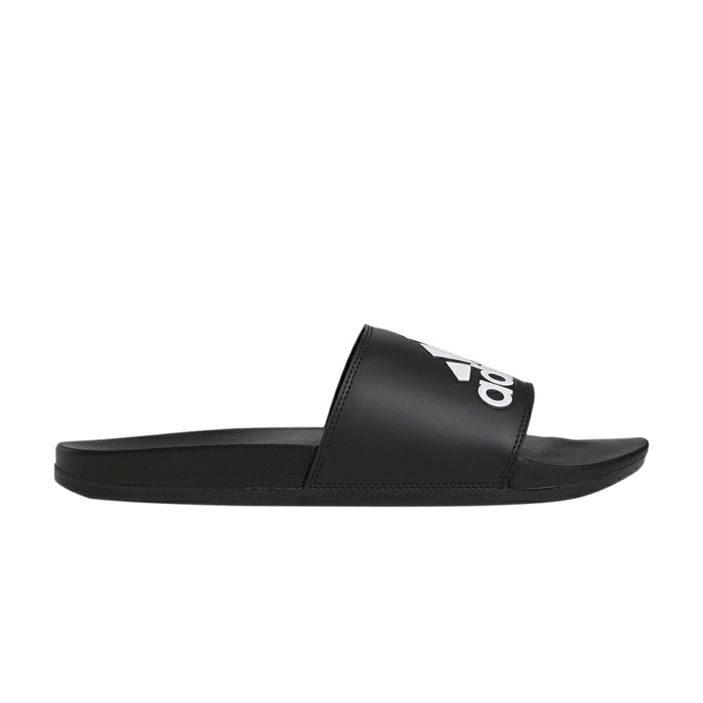 アディダス アディレッタ サンダル コア 黒色 ブラック 白色 ホワイト BLACK WHITE スニーカー メンズ ADIDAS ADILETTE COMFORT SLIDE / CORE BLACK CLOUD WHITE CORE