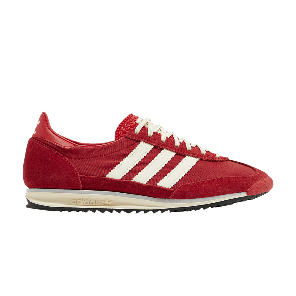 アディダス 皮膚軟化剤 白いこと 白いこと \u0027SCARLET WHITE\u0027 スニーカー レディース ADIDAS WMNS SL72 OG CREAM / BETTER SCARLET CREAM WHITE HALO