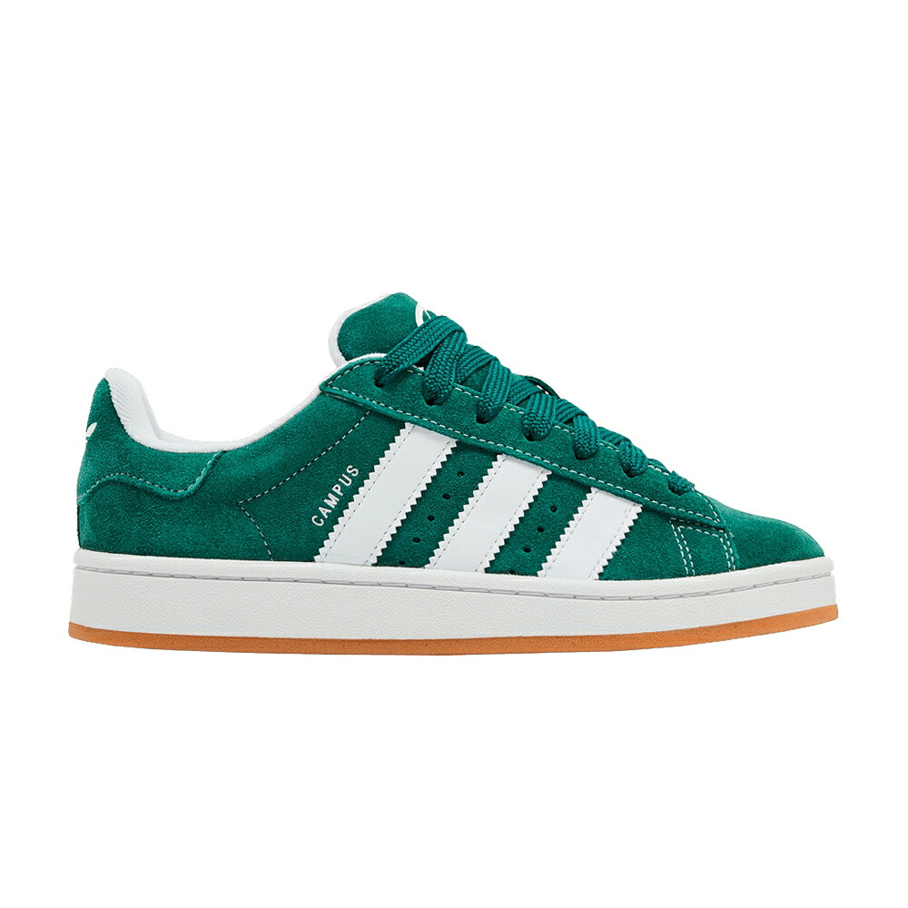 アディダス キャンパス 緑 グリーン 白色 ホワイト 'DARK GREEN' スニーカー メンズ ADIDAS CAMPUS 00S J / DARK GREEN CLOUD WHITE OFF WHITE