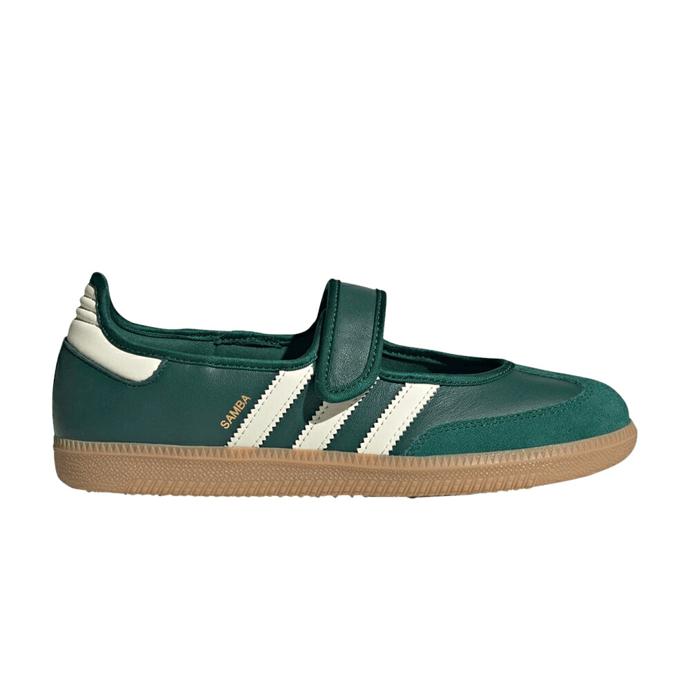 アディダス サンバ 緑 緑であること 皮膚軟化剤 \u0027COLLEGIATE GUM\u0027 スニーカー レディース ADIDAS WMNS SAMBA JANE GREEN / COLLEGIATE GREEN GUM 3 CREAM
