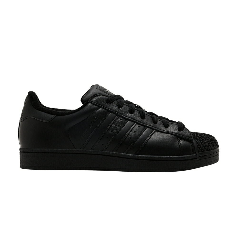 アディダス スーパースター コア 黒色 ブラック 'TRIPLE BLACK' スニーカー メンズ ADIDAS SUPERSTAR 2 / CORE BLACK CORE BLACK CORE BLACK