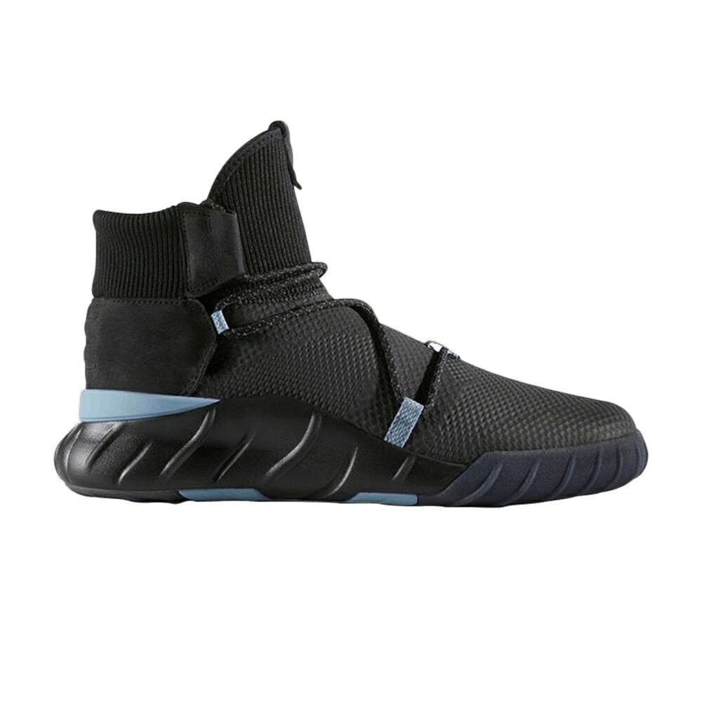 アディダス チューブラ コア 黒色 ブラック 灰色 グレー 青色 ブルー 2.0 スニーカー メンズ ADIDAS TUBULAR X PRIMEKNIT / CORE BLACK GREY TACTILE BLUE｜スニケス