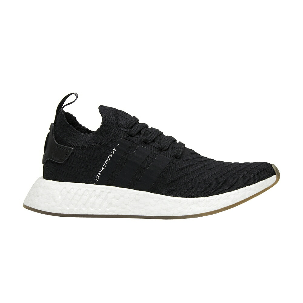 アディダス 黒色 ブラック コア NMD_R2 'JAPAN GUM' スニーカー メンズ ADIDAS PRIMEKNIT BLACK / CORE BLACK CORE BLACK
