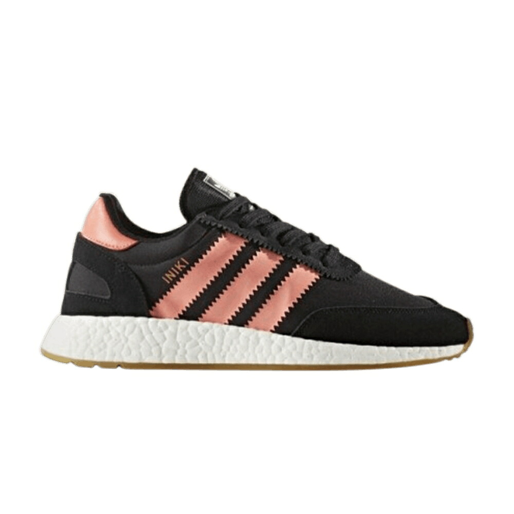 アディダス 黒いこと 黒いこと 白いこと 白いこと \u0027SEMI ORANGE\u0027 スニーカー レディース ADIDAS WMNS INIKI RUNNER FLASH / BLACK CORAL WHITE
