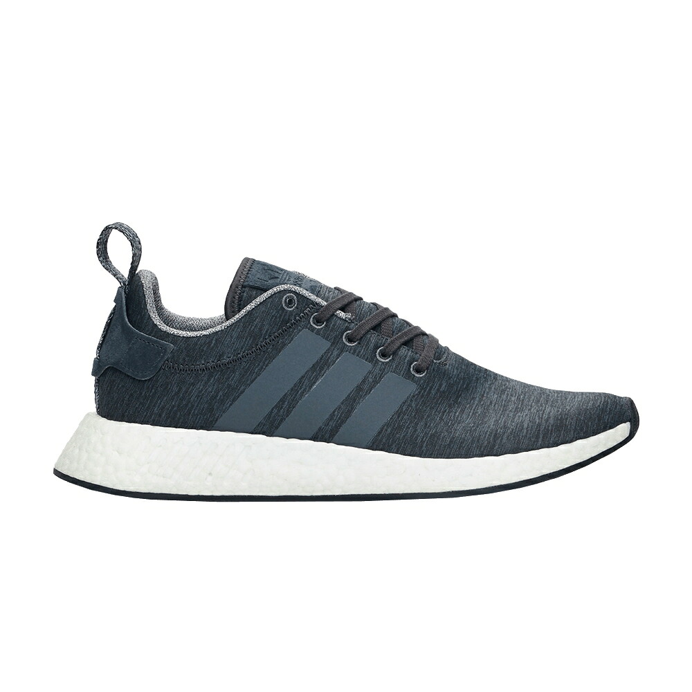 アディダス 薄墨色 薄墨色 ギョリュウモドキ NMD_R2 \u0027GREY MELANGE\u0027 スニーカー メンズ ADIDAS SNEAKERSNSTUFF X / DARK GREY HEATHER DARK GREY