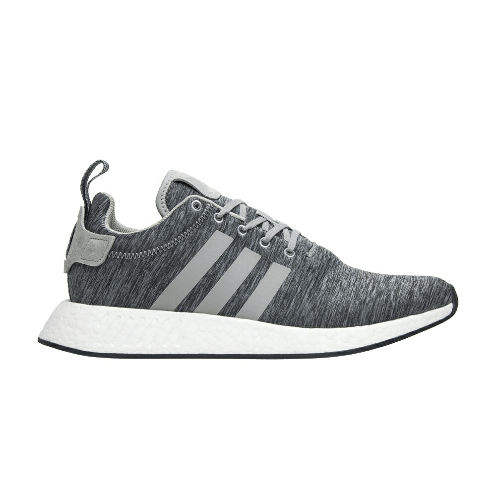 アディダス 薄墨色 薄墨色 ギョリュウモドキ NMD_R2 \u0027GREY MELANGE\u0027 スニーカー メンズ ADIDAS SNEAKERSNSTUFF X / MEDIUM GREY HEATHER MEDIUM GREY