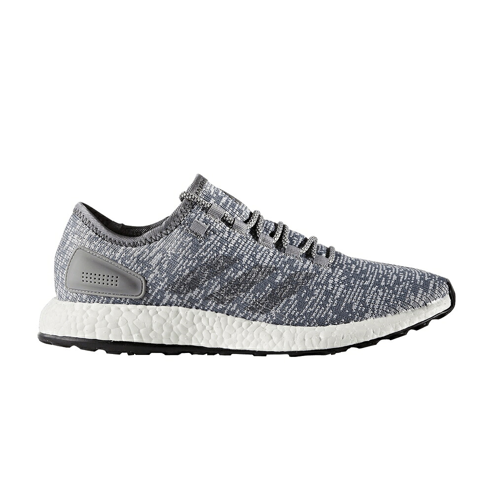 アディダス 薄墨色 薄墨色 ギョリュウモドキ 益荒男 \u0027GREY\u0027 スニーカー メンズ ADIDAS PUREBOOST / GREY DARK GREY HEATHER SOLID