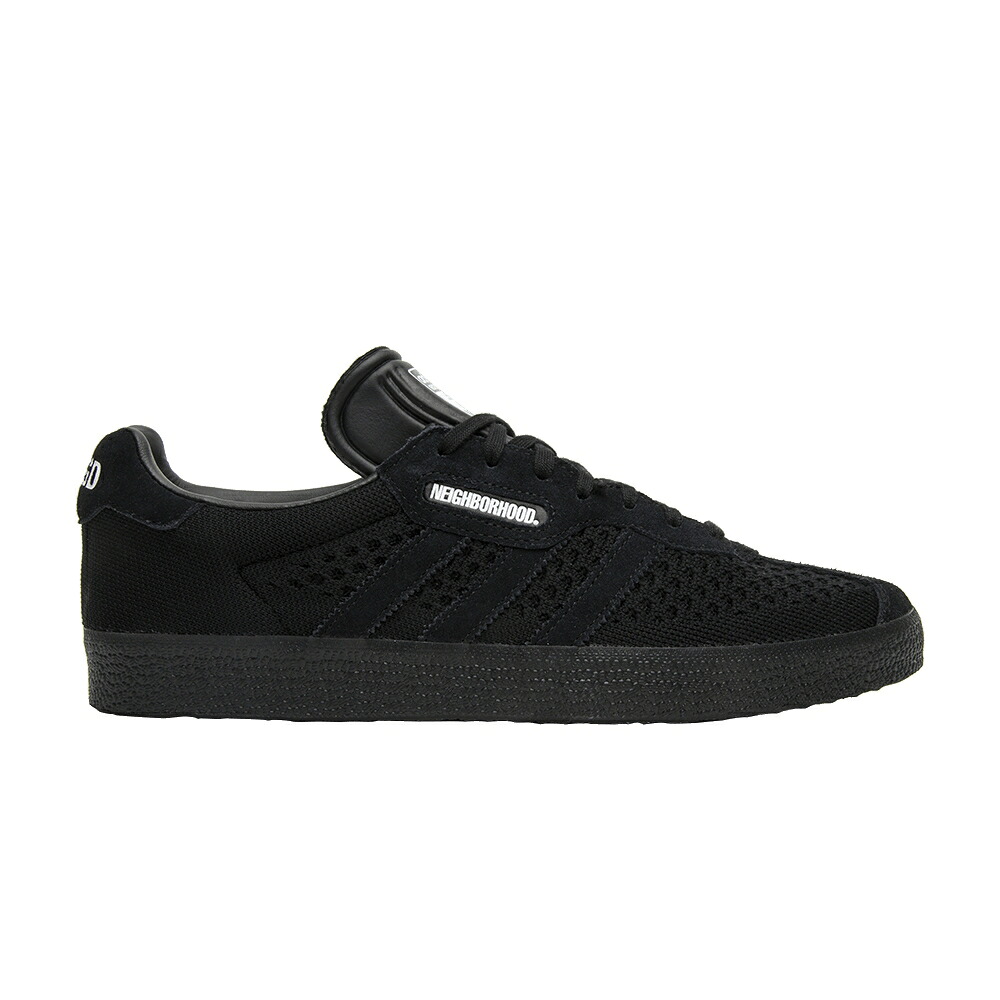 アディダス ガゼル 黒色 ブラック 白色 ホワイト 'TRIPLE BLACK' スニーカー メンズ ADIDAS NEIGHBORHOOD X GAZELLE SUPER / BLACK WHITE 38,805円