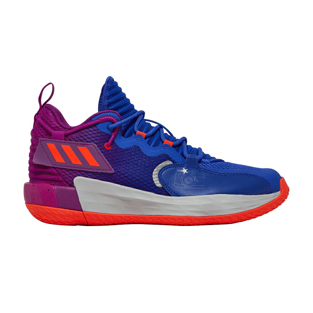 アディダス 赤 赤いこと \u0027SAY CHEESE\u0027 スニーカー メンズ ADIDAS DAME 7 EXTPLY / SONIC FUCHSIA SOLAR RED SONIC
