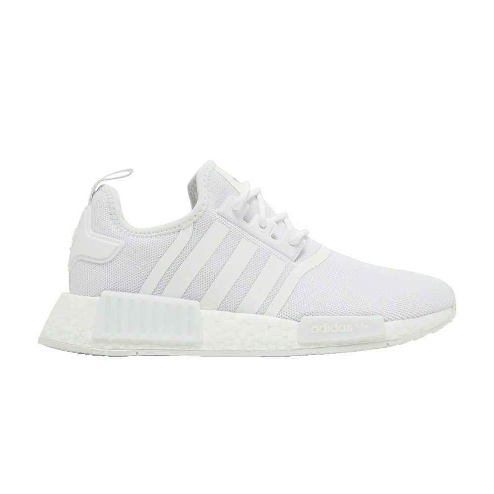 アディダス 白いこと 白いこと しろがね色 しろがね色 NMD_R1 \u0027CLOUD WHITE\u0027 スニーカー レディース ADIDAS WMNS PRIMEBLUE / CLOUD WHITE CLOUD WHITE SILVER