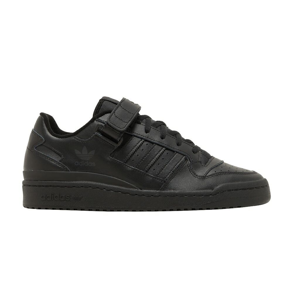 アディダス フォーラム コア 黒色 ブラック 'TRIPLE BLACK' スニーカー メンズ ADIDAS FORUM LOW / CORE BLACK CORE BLACK CORE BLACK