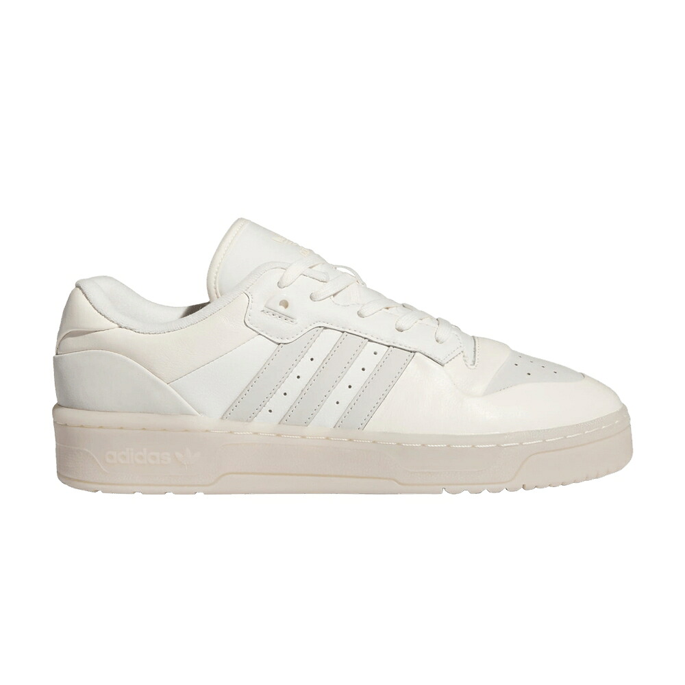 アディダス 白色 ホワイト 'OFF WHITE' スニーカー メンズ ADIDAS RIVALRY LOW WHITE WONDER / OFF WHITE OFF WHITE WONDER WHITE｜スニケス