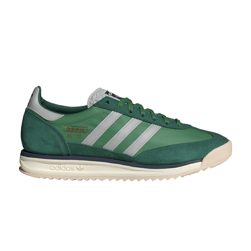 アディダス 緑 緑であること 薄墨色 薄墨色 \u0027PRELOVED GREEN\u0027 スニーカー メンズ ADIDAS SL72 RS / PRELOVED GREEN GREY TWO
