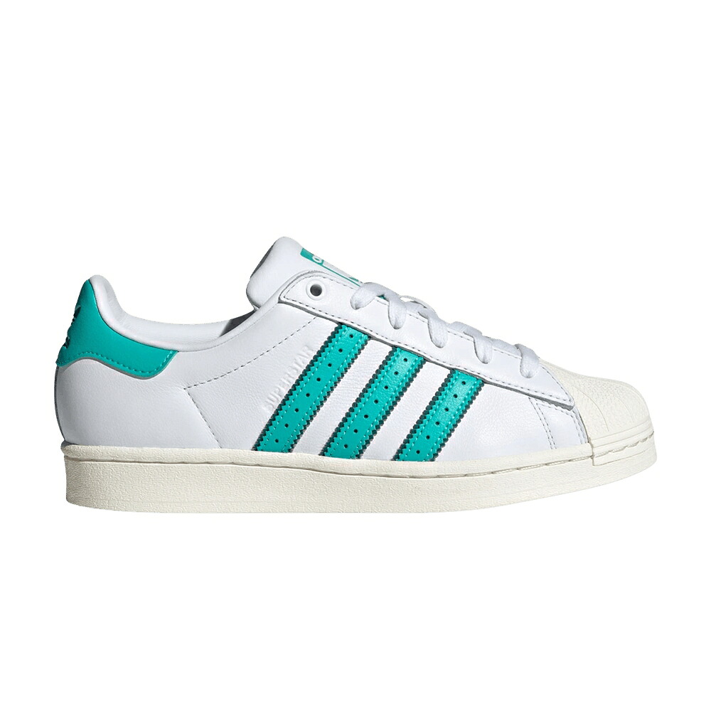 アディダス スーパースター 白色 ホワイト 'WHITE RUSH' スニーカー レディース ADIDAS WMNS SUPERSTAR MINT / CLOUD WHITE CLOUD WHITE MINT