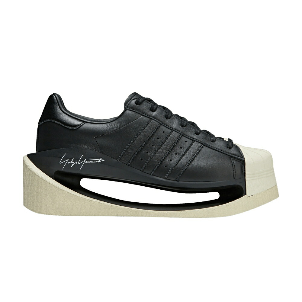 アディダス 皮膚軟化剤 黒いこと 黒いこと 白いこと 白いこと \u0027BLACK WHITE\u0027 スニーカー メンズ ADIDAS Y-3 GENDO CREAM / BLACK BLACK CREAM WHITE