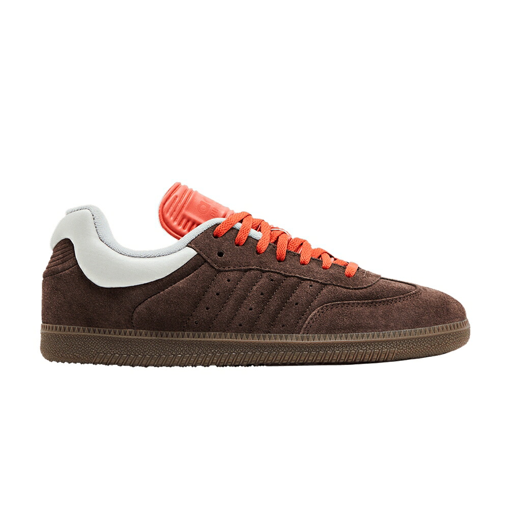 アディダス サンバ 赤銅色 赤銅色 赤 赤いこと \u0027BROWN OXIDE\u0027 スニーカー メンズ ADIDAS DINGYUN ZHANG X SAMBA / BROWN OXIDE BROWN OXIDE SURF RED スニーカー-靴