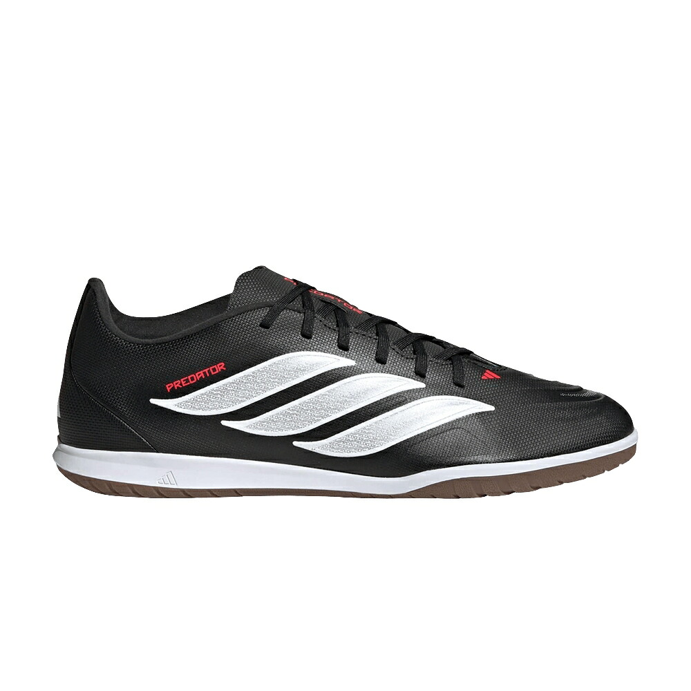 アディダス プレデター クラブ 黒色 ブラック 白色 ホワイト コア 赤 レッド 'CORE RED' スニーカー メンズ ADIDAS PREDATOR CLUB SALA INDOOR BLACK CLOUD WHITE LUCID / CORE BLACK CLOUD WHITE LUCID RED