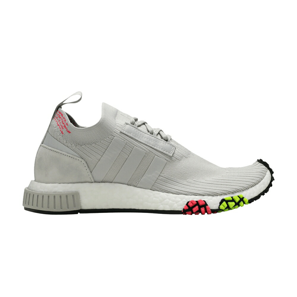 アディダス 灰色 グレー ピンク NMD_RACER GRAY ONE スニーカー メンズ ADIDAS PRIMEKNIT / GREY SOLAR PINK