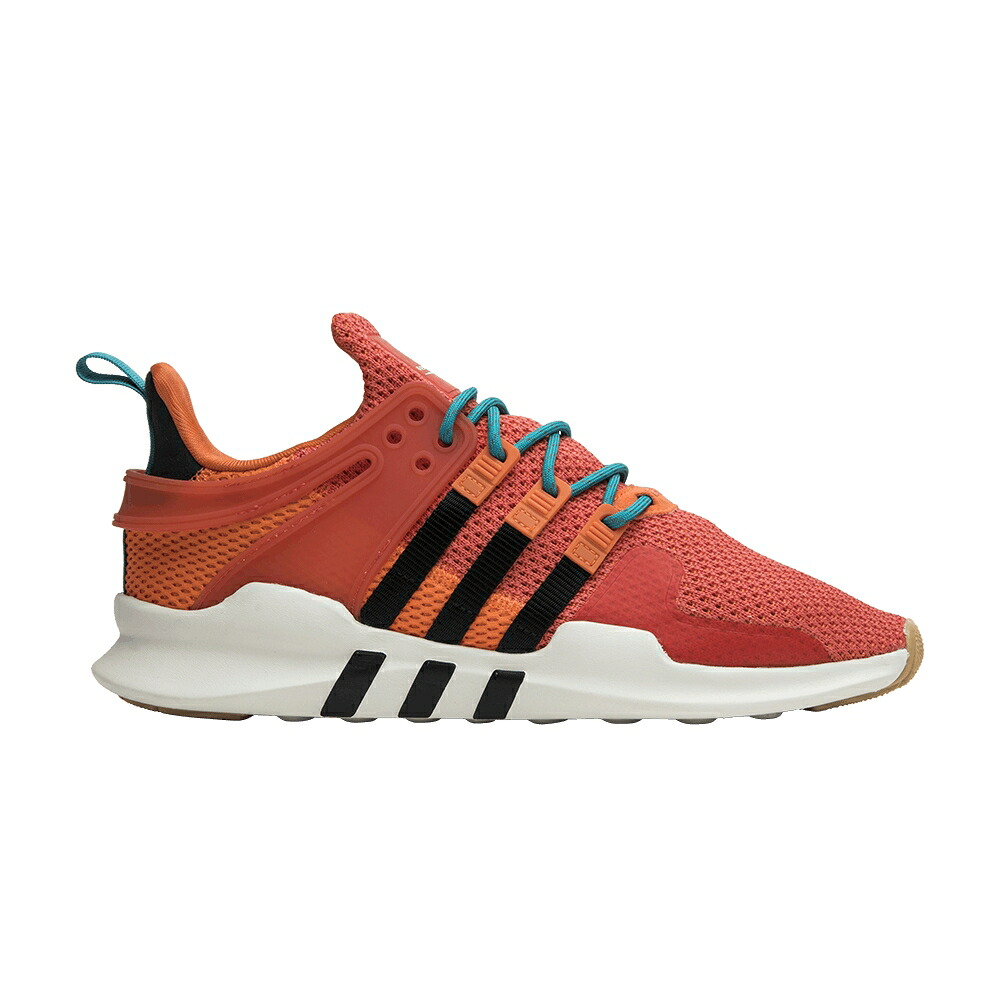アディダス 橙 オレンジ 白色 ホワイト 'SUMMER SPICE' スニーカー メンズ ADIDAS EQT SUPPORT ADV / TRACE ORANGE RUNNING WHITE GUM｜スニケス