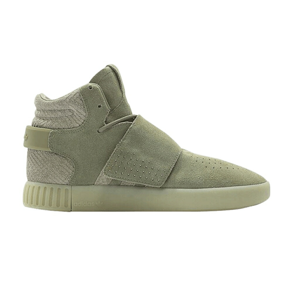 アディダス チューブラ ストラップ カーゴ DARK GREEN スニーカー メンズ ADIDAS TUBULAR INVADER STRAP / TRACE CARGO TRACE CARGO SESAME