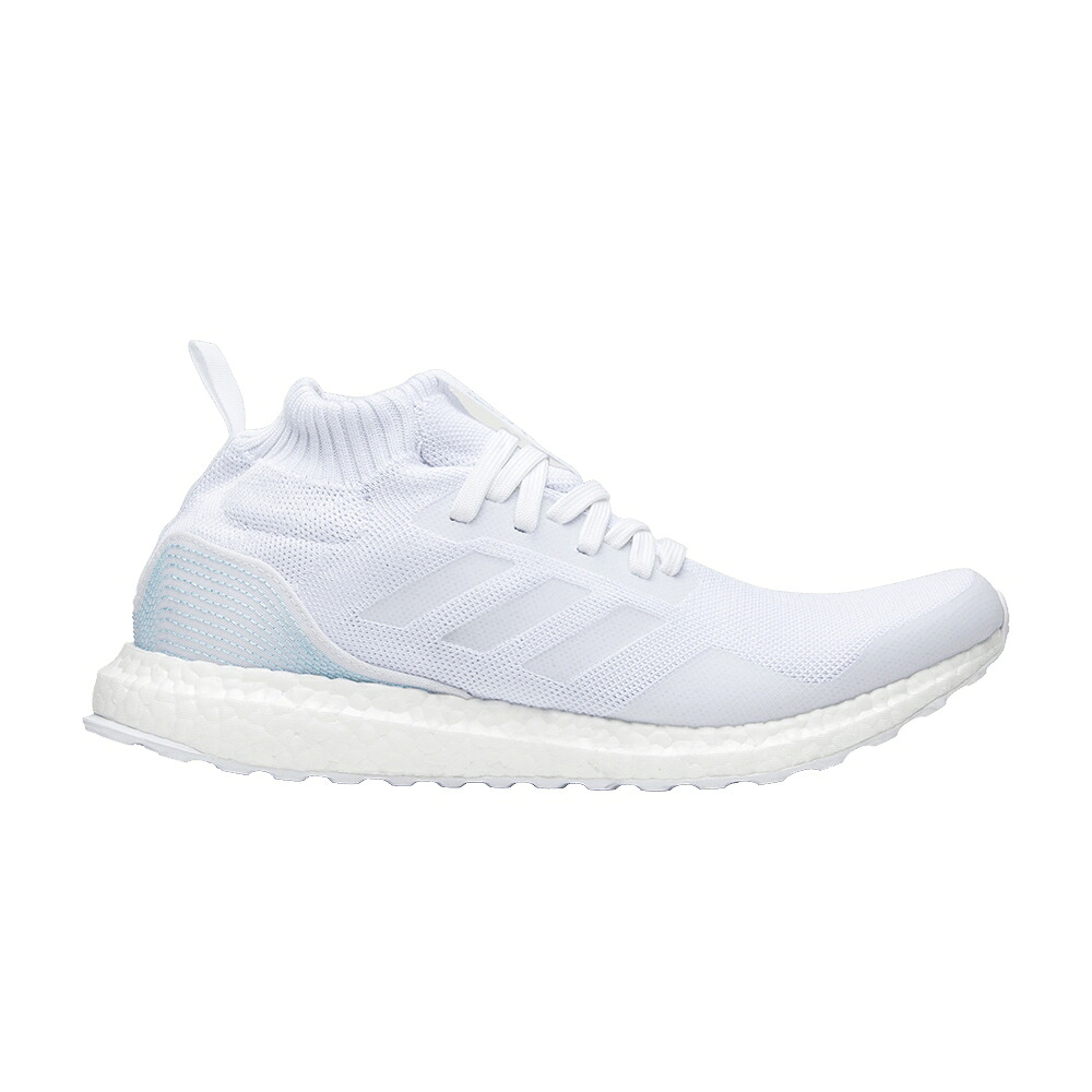 アディダス ミッド 白いこと 白いこと \u0027WHITE\u0027 スニーカー メンズ ADIDAS PARLEY X ULTRABOOST MID / WHITE WHITE
