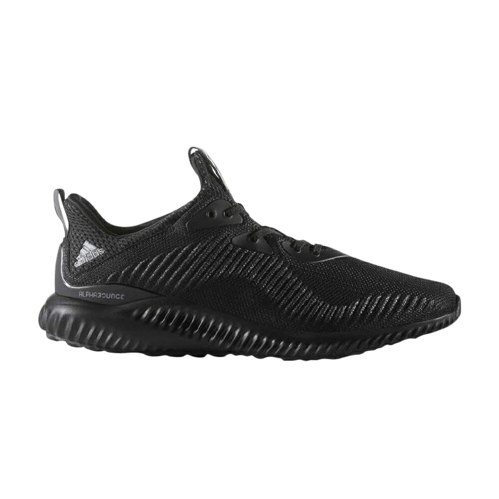 アディダス 黒色 ブラック 'BLACK' スニーカー メンズ ADIDAS ALPHABOUNCE / BLACK BLACK｜スニケス
