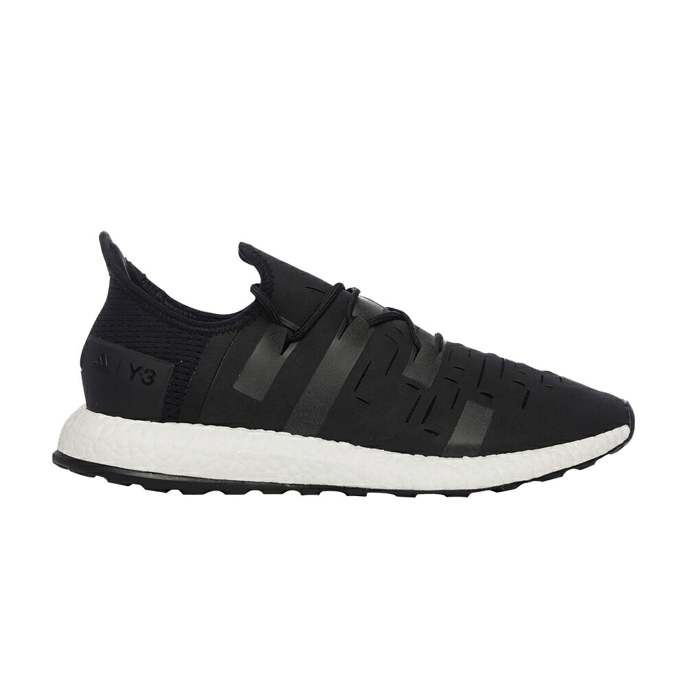 アディダス 黒色 ブラック 白色 ホワイト スニーカー メンズ ADIDAS Y-3S APPROACH / BLACK WHITE