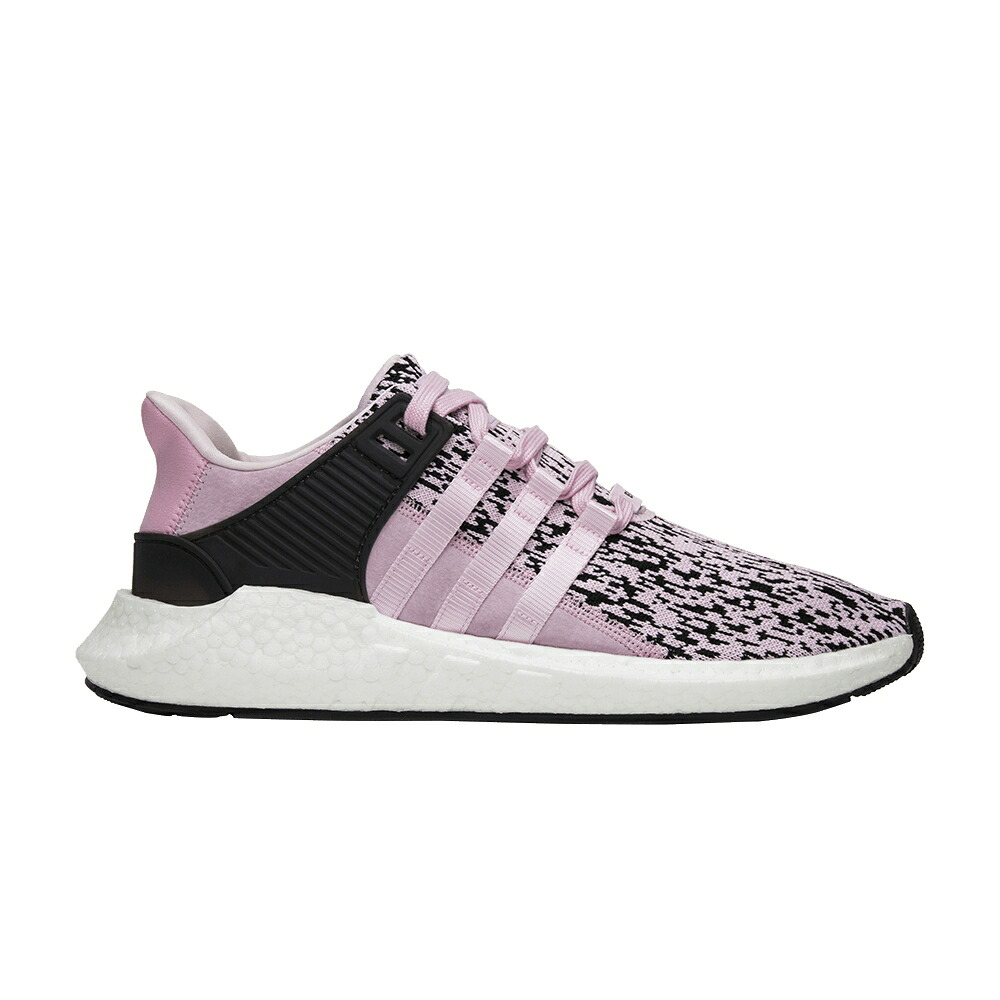 アディダス サクラ色 \u0027PINK GLITCH\u0027 スニーカー メンズ ADIDAS EQT SUPPORT 93/17 / WONDER PINK WONDER PINK FOOTWEAR