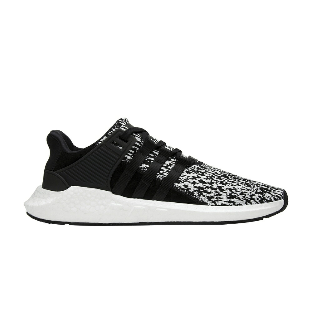 アディダス コア 黒色 ブラック BLACK GLITCH スニーカー メンズ ADIDAS EQT SUPPORT 93/17 / CORE BLACK CORE BLACK FOOTWEAR