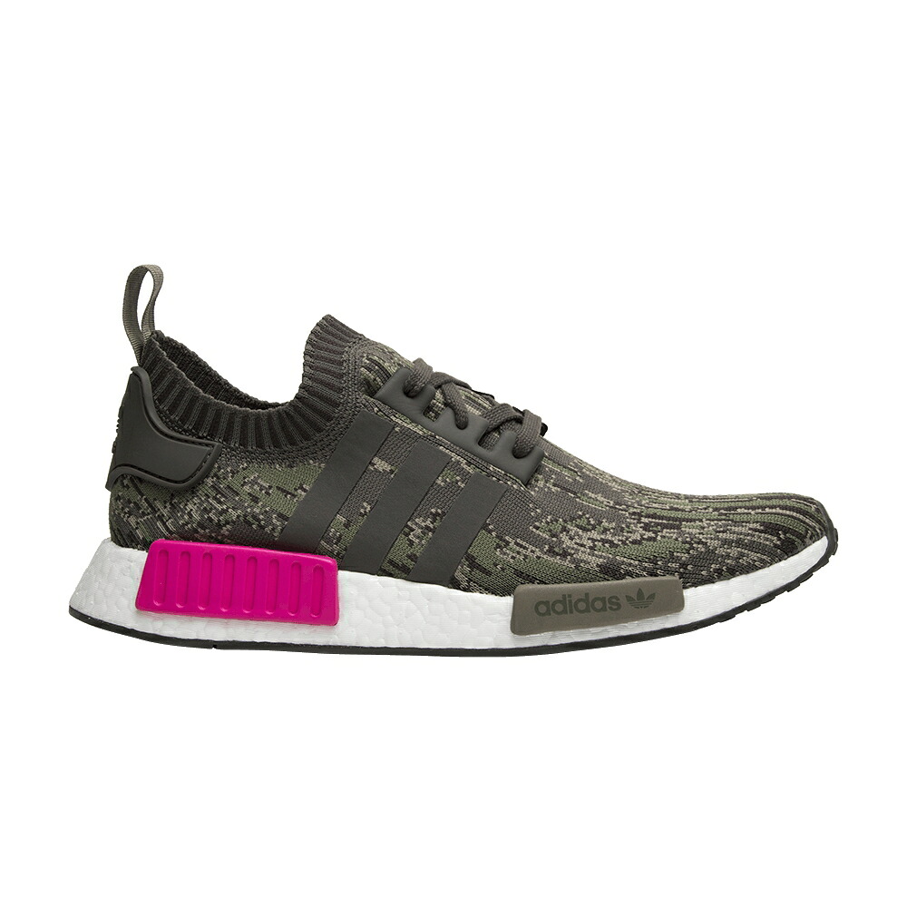 アディダス 薄墨色 薄墨色 ぼうぜん自失 NMD_R1 \u0027UTILITY CAMO\u0027 スニーカー メンズ ADIDAS PRIMEKNIT GREY / UTILITY GREY UTILITY GREY SHOCK
