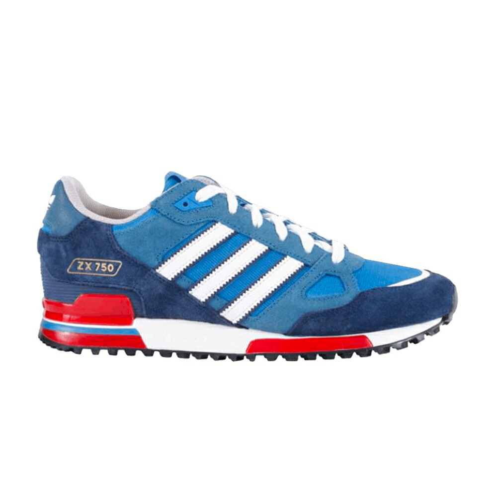 アディダス 青み 青色 幽客 白いこと 白いこと \u0027BLUE BIRD\u0027 スニーカー メンズ ADIDAS ZX 750 / BLUE BIR RUN WHITE STDARS