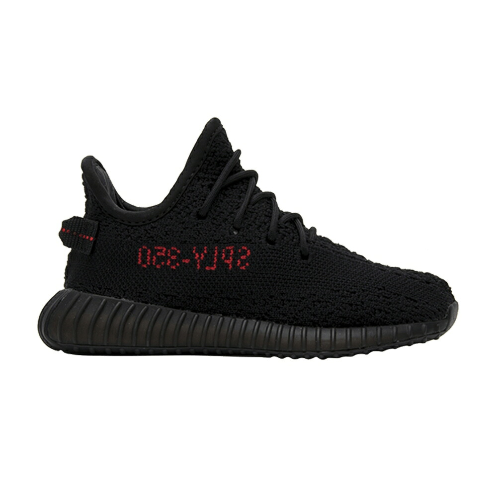 アディダス ブースト 中核グループ 黒いこと 黒いこと 赤 赤いこと \u0027BRED\u0027 スニーカー メンズ ADIDAS YEEZY BOOST 350 V2 INFANT / CORE BLACK CORE BLACK RED