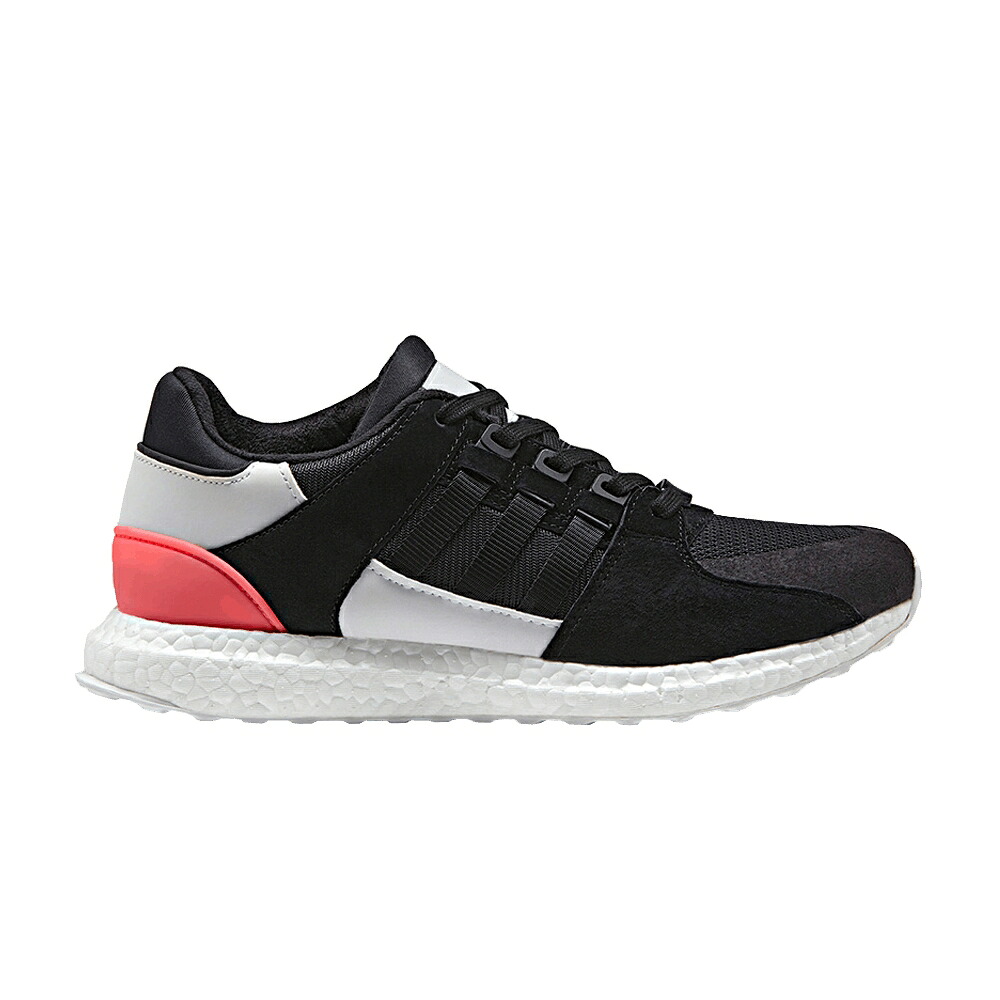 アディダス ウルトラ コア 黒色 ブラック ターボ 赤 レッド 'TURBO RED' スニーカー メンズ ADIDAS EQT SUPPORT ULTRA / CORE BLACK TURBO RED