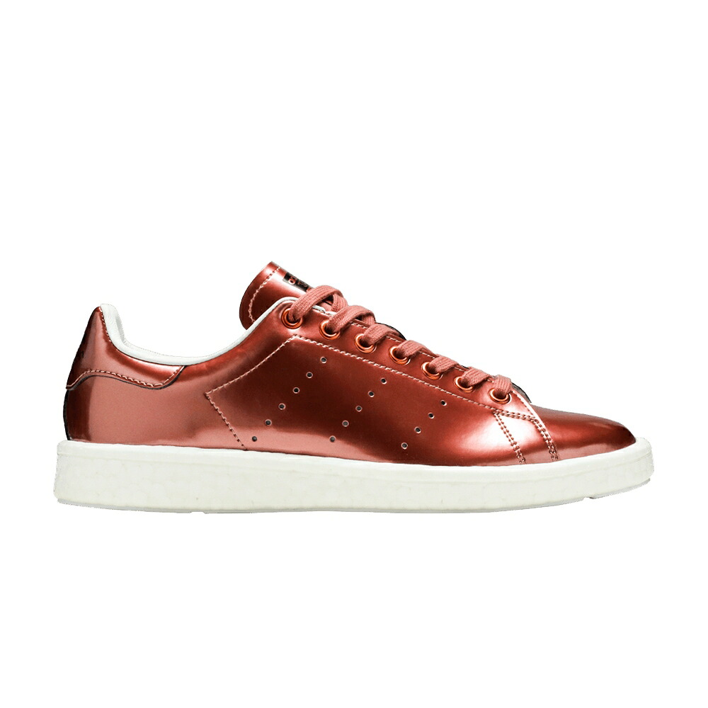 アディダス ブースト 銅色 コッパー 白いこと 白いこと 観点仕損ない \u0027METALLIC COPPER\u0027 スニーカー レディース ADIDAS WMNS STAN SMITH BOOST / COPPER FOOTWEAR WHITE COPPER