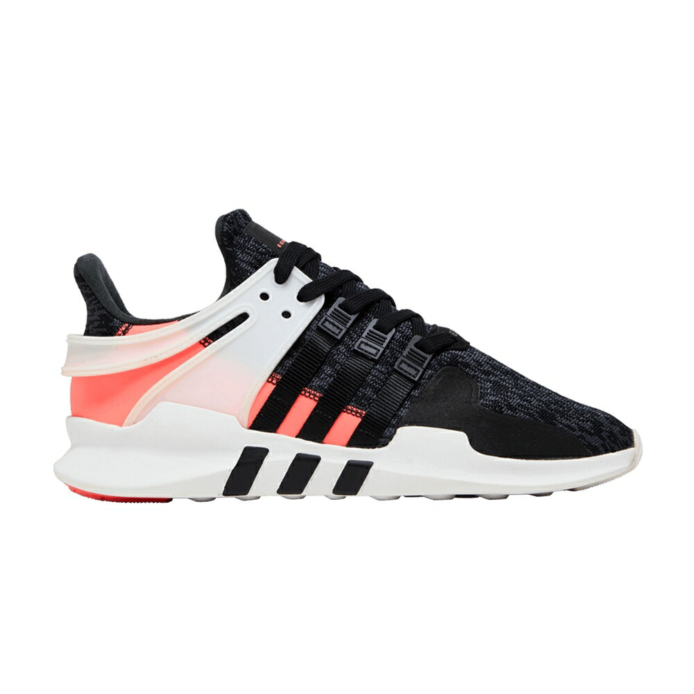 アディダス 黒色 ブラック ターボ 赤 レッド 白色 ホワイト 'TURBO' スニーカー メンズ ADIDAS EQT SUPPORT ADV PRIMEKNIT / BLACK TURBO RED WHITE