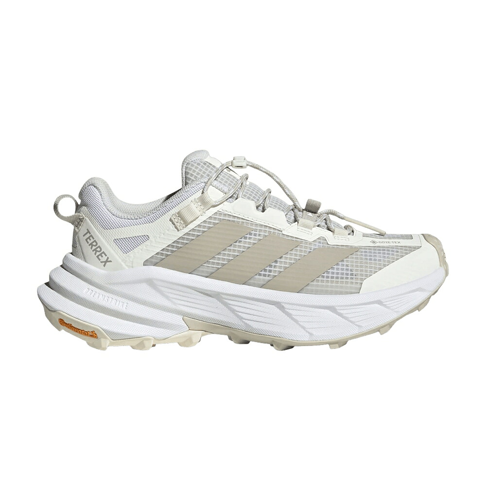 アディダス ゴアテックス 白いこと 白いこと ベージュ \u0027CLOUD BEIGE\u0027 スニーカー レディース ADIDAS WMNS TERREX FREEHIKER SL GORE-TEX WHITE / CLOUD WHITE BEIGE OFF WHITE